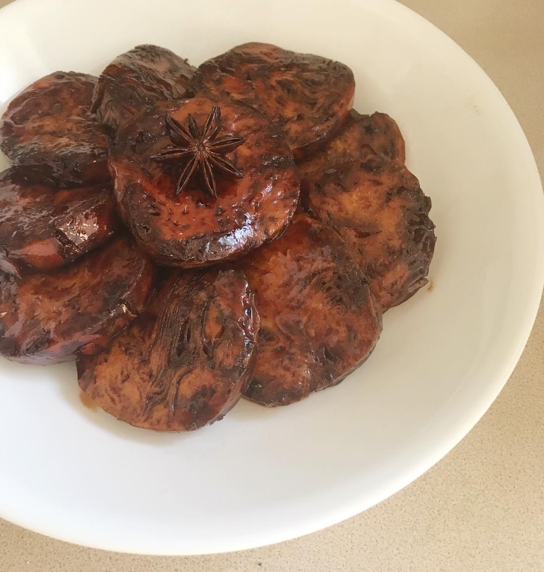 家常红烧素鸡