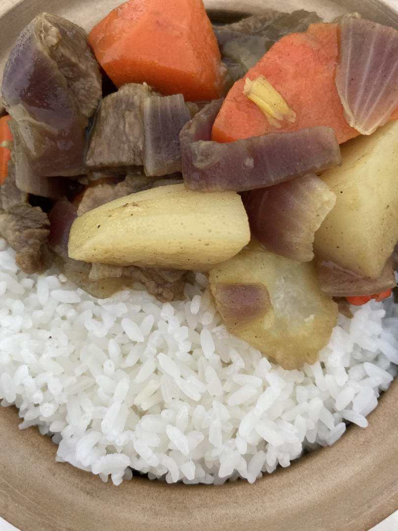 超简单快手的咖喱牛肉土豆