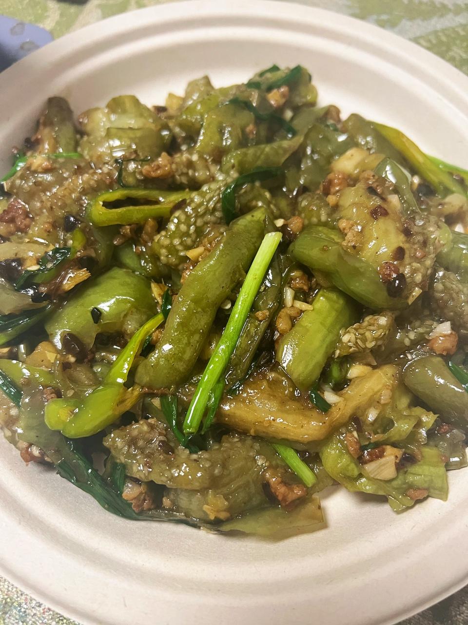 小炒茄子的做法