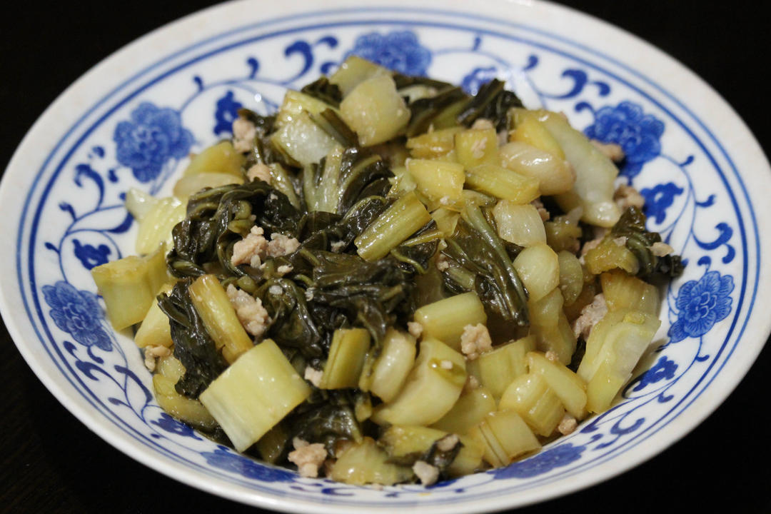 【酸脆解腻】只需一夜老坛酸菜不腌制懒人法酸菜炒肉末