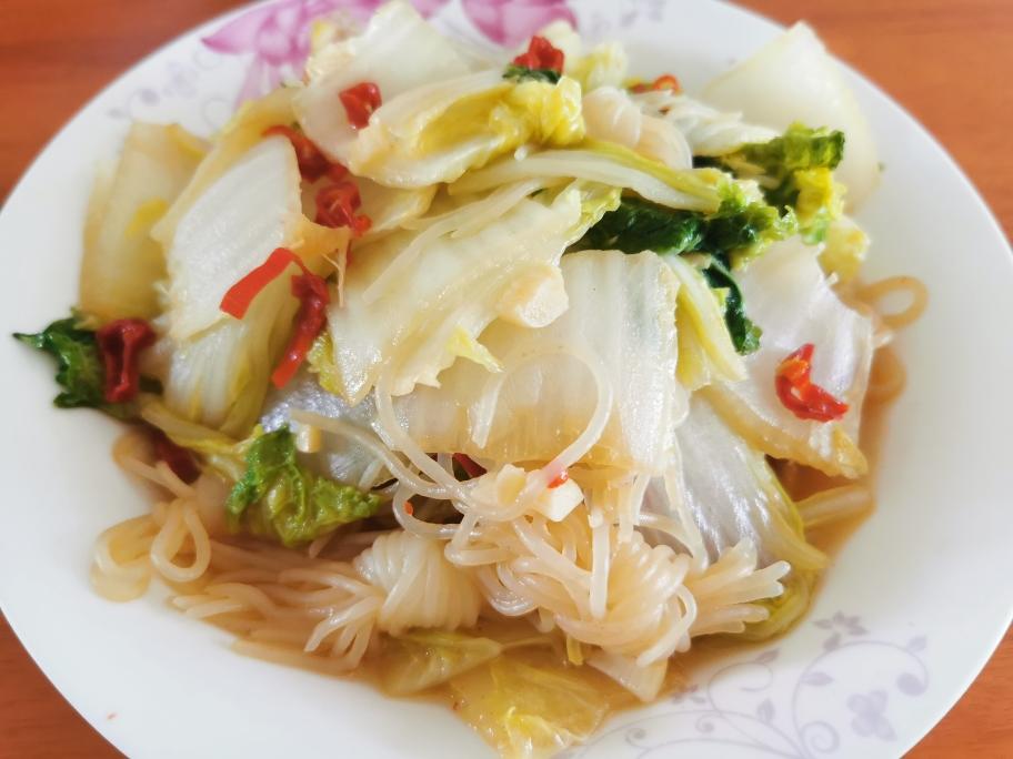低脂白菜魔芋结的做法