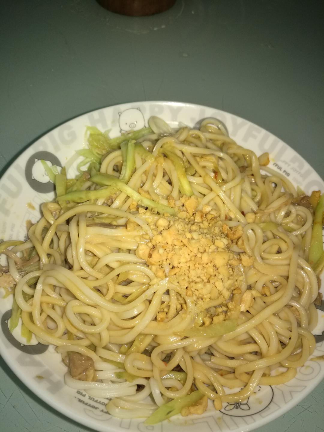 麻酱鸡丝凉面