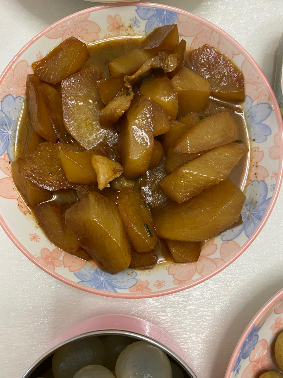 素红烧肉（红烧水萝卜）