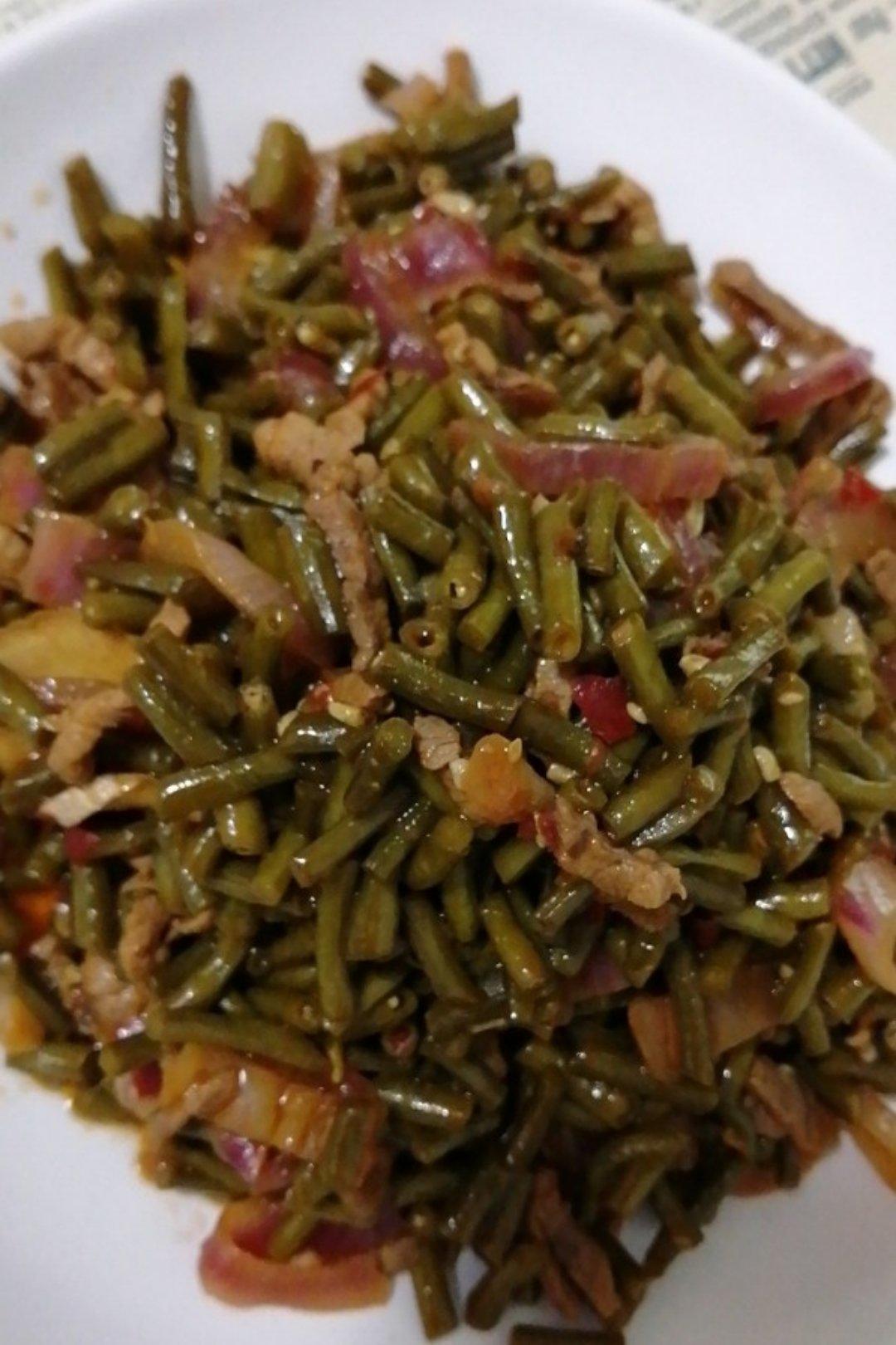 自制酸豆角（史上最简单三天完成）