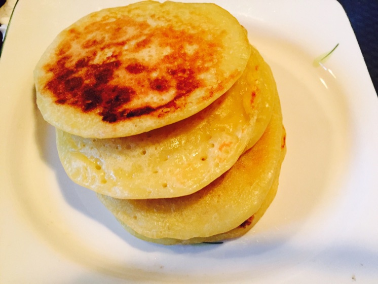 奶香玉米饼