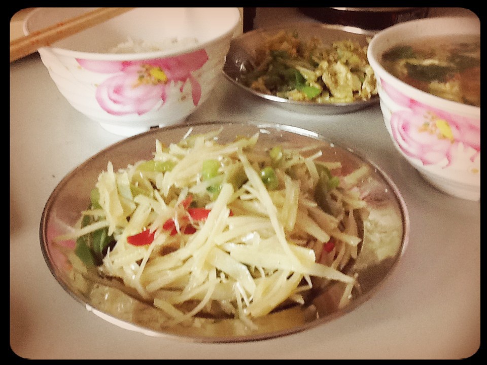 青椒土豆丝
