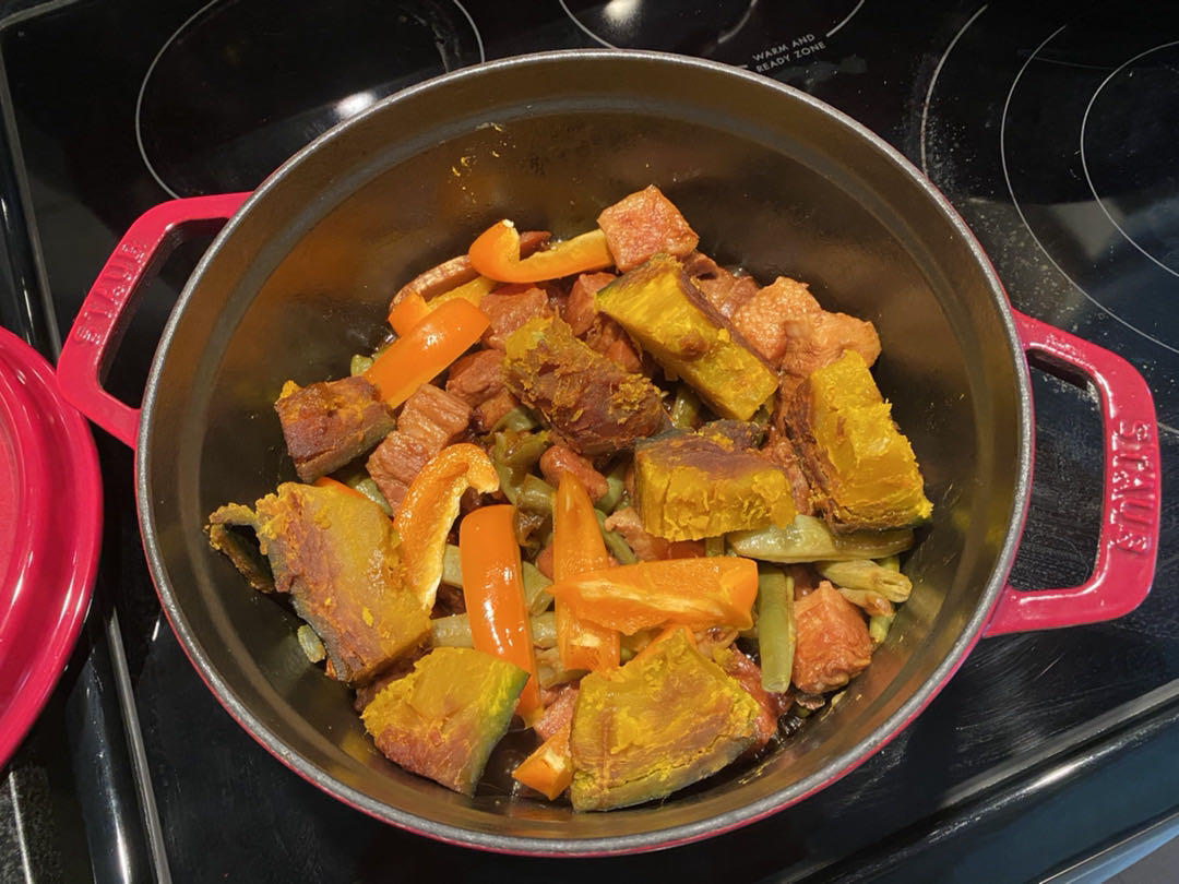 土豆炖肉--Staub珐琅铸铁锅