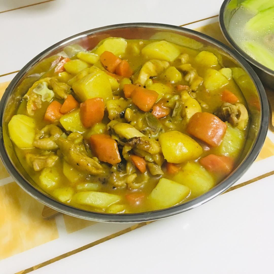 新出咖喱鸡饭