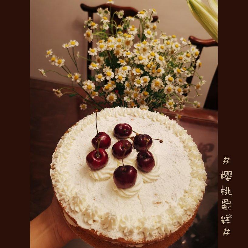 不会抹奶油也可以做的水果裸蛋糕～