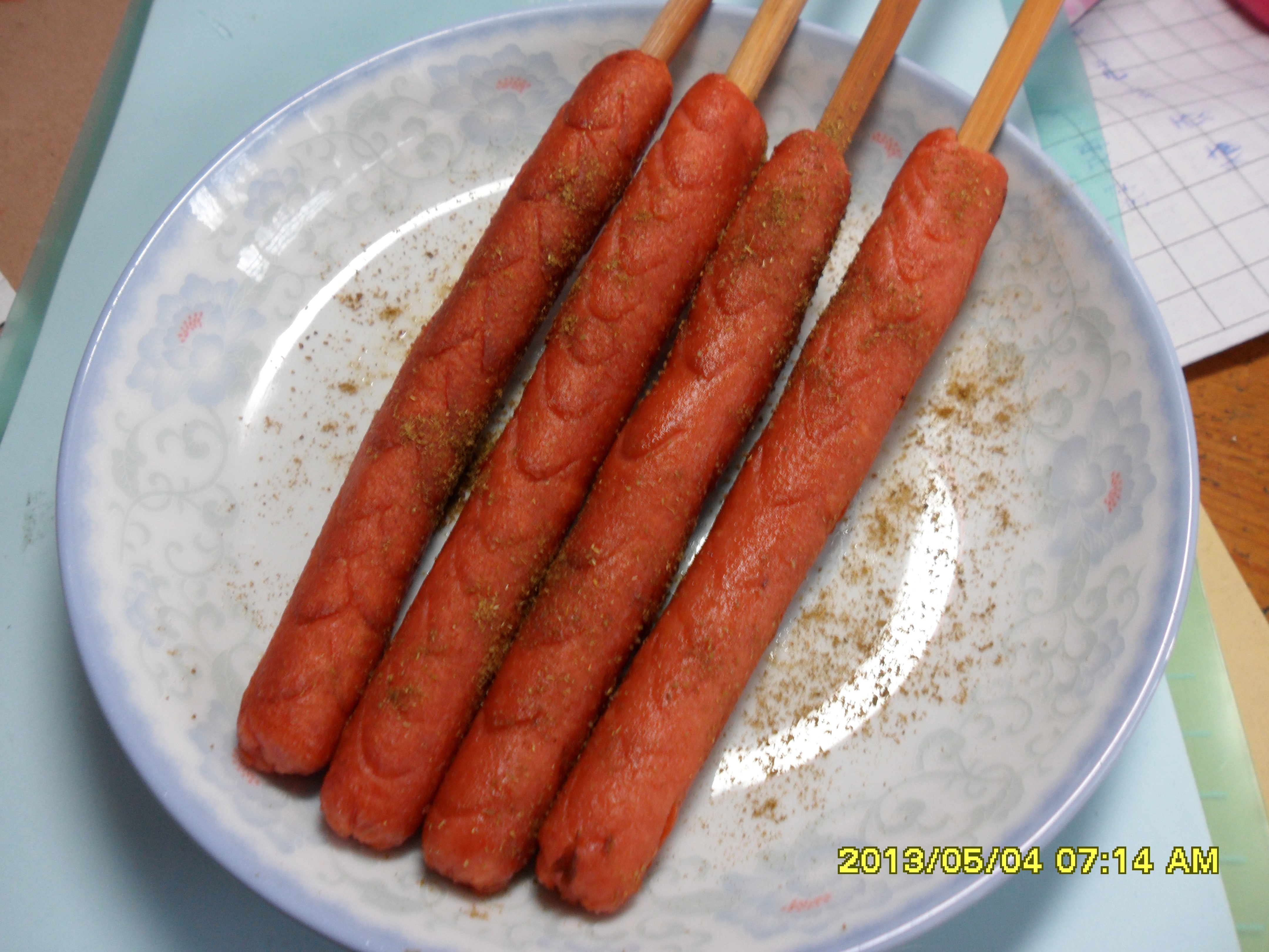 叉烧火腿肠