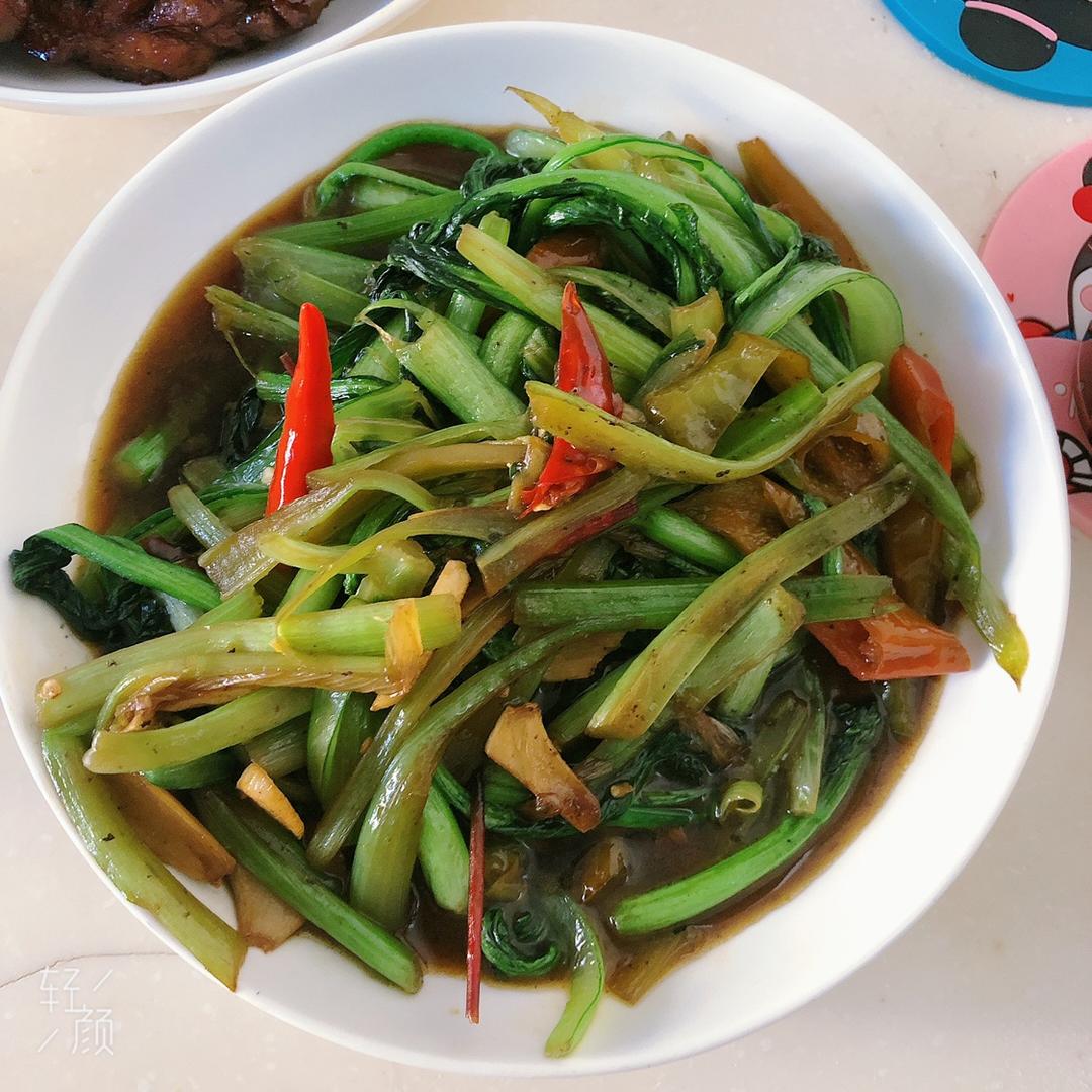 炝炒菜心