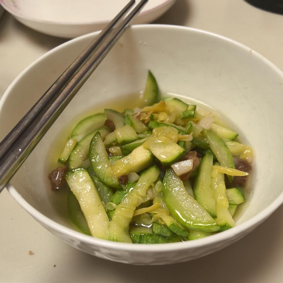 白瓜炒肉｜好吃下饭😋