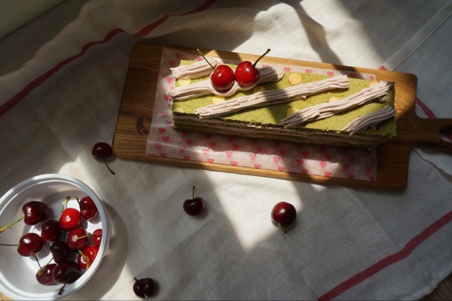 超萌长颈鹿蛋糕卷