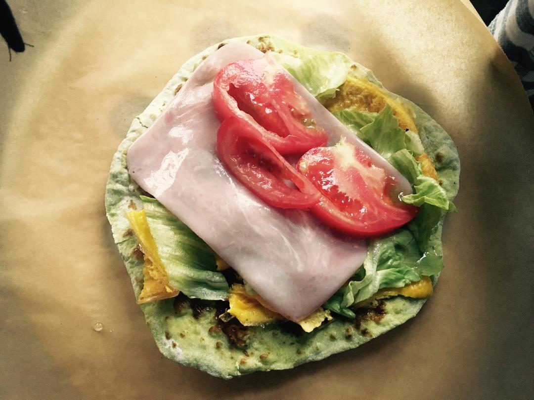｛轻食｝拉法卷的完美公式Laffa wrap（附饼皮做法）