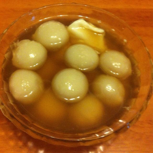 香浓花生汤圆的做法