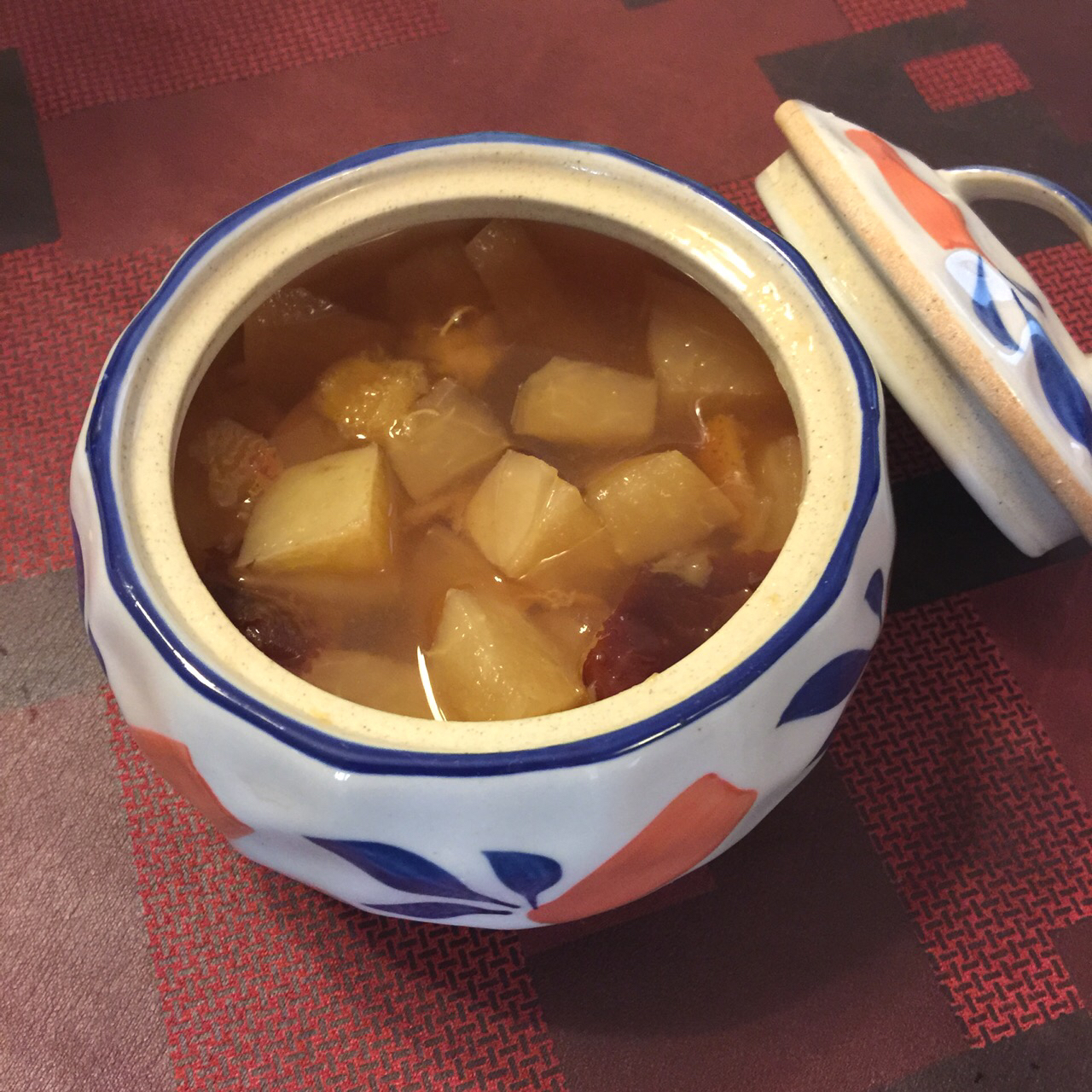 苹果山楂红枣汤