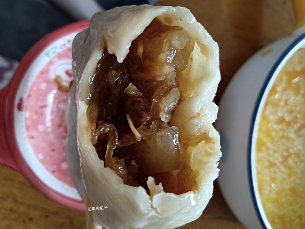 晶莹剔透🍉冬瓜素包子