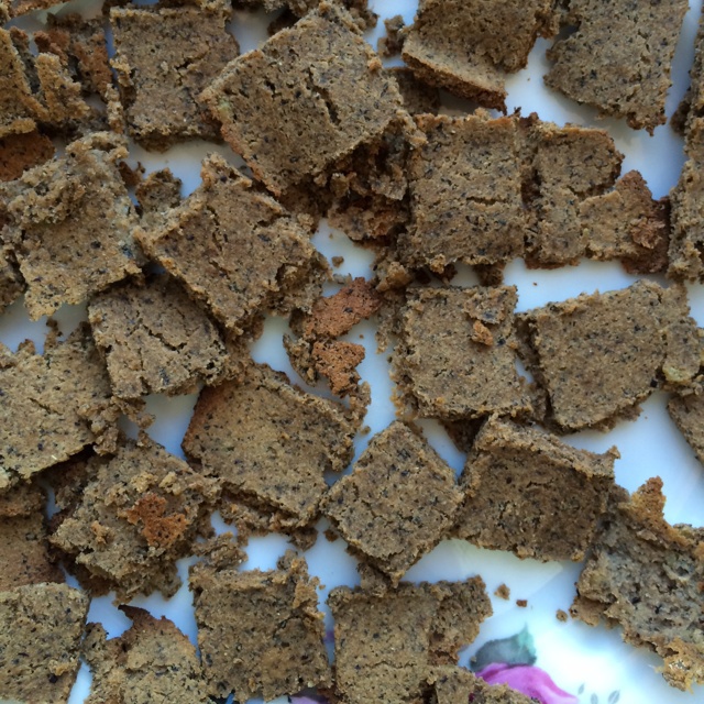 超简单无粉无油可可豆渣饼干