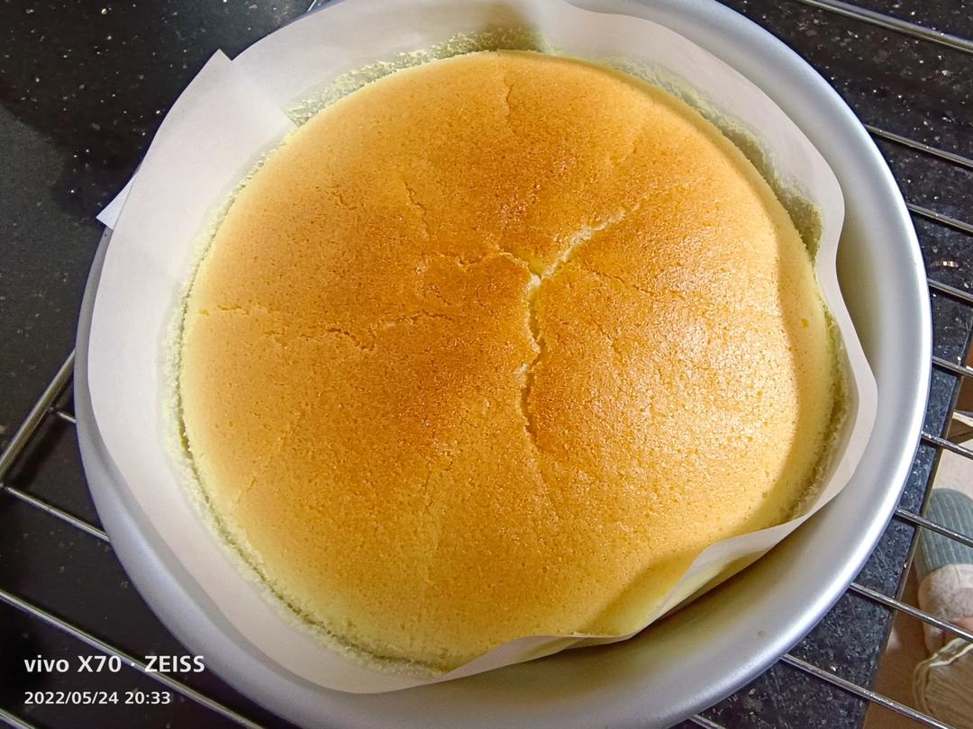 不用奶油奶酪也能做的“轻乳酪蛋糕”🍰