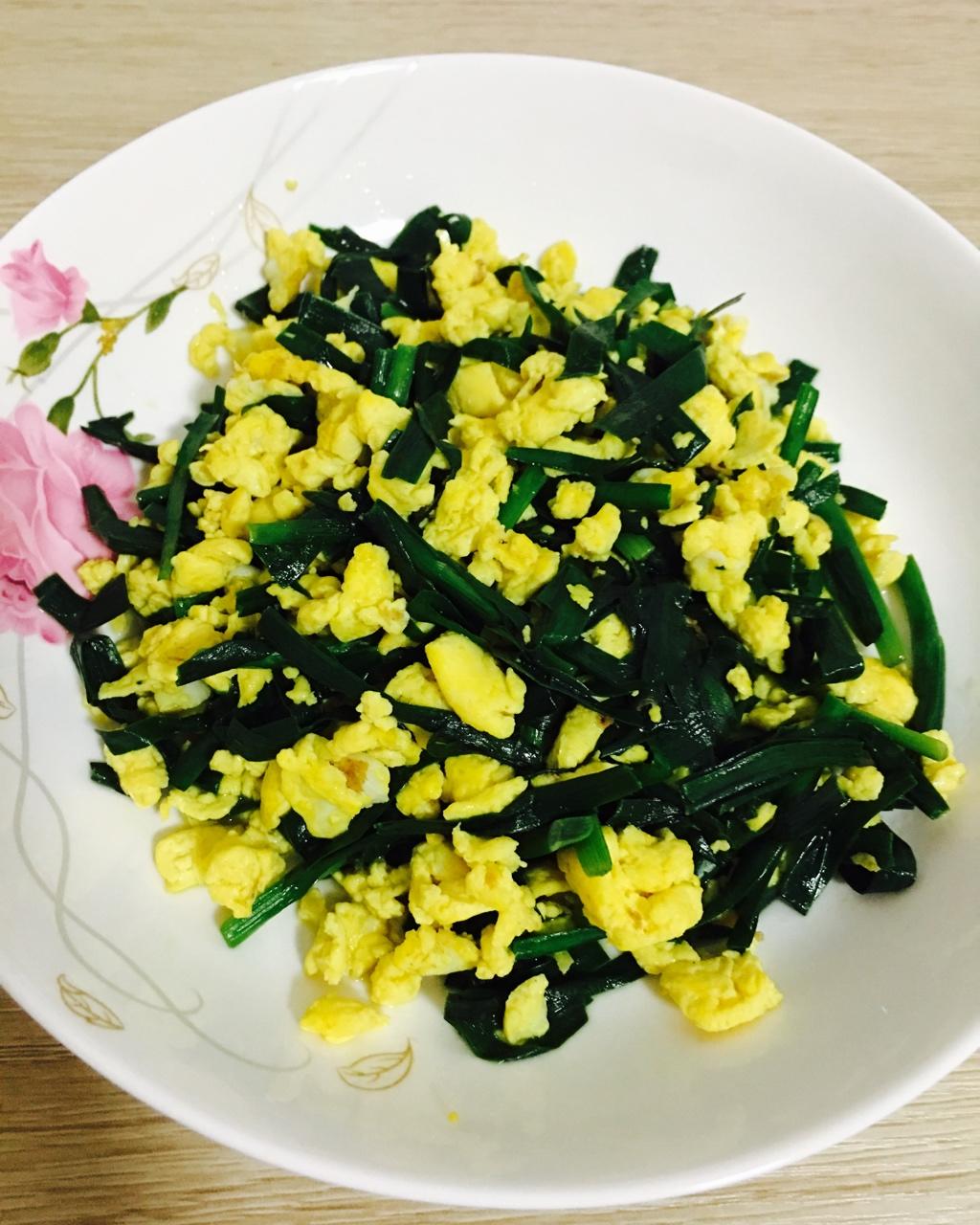韭菜炒鸡蛋