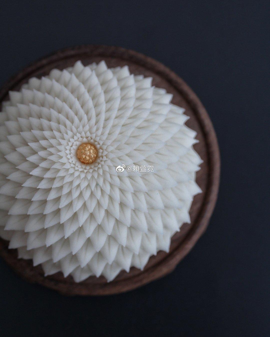 练切菓子｜紫娇花详细做法