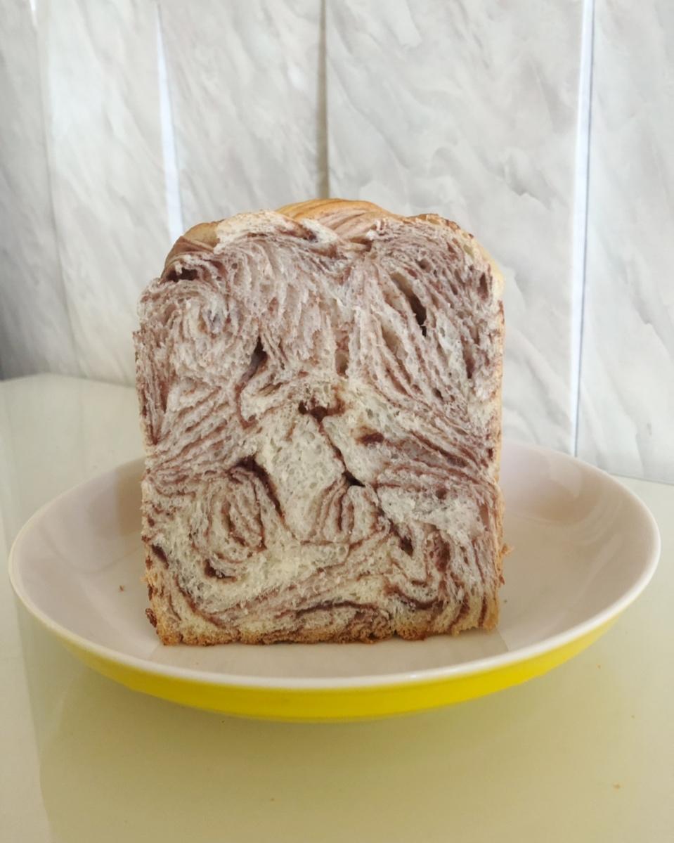 豆沙大理石吐司