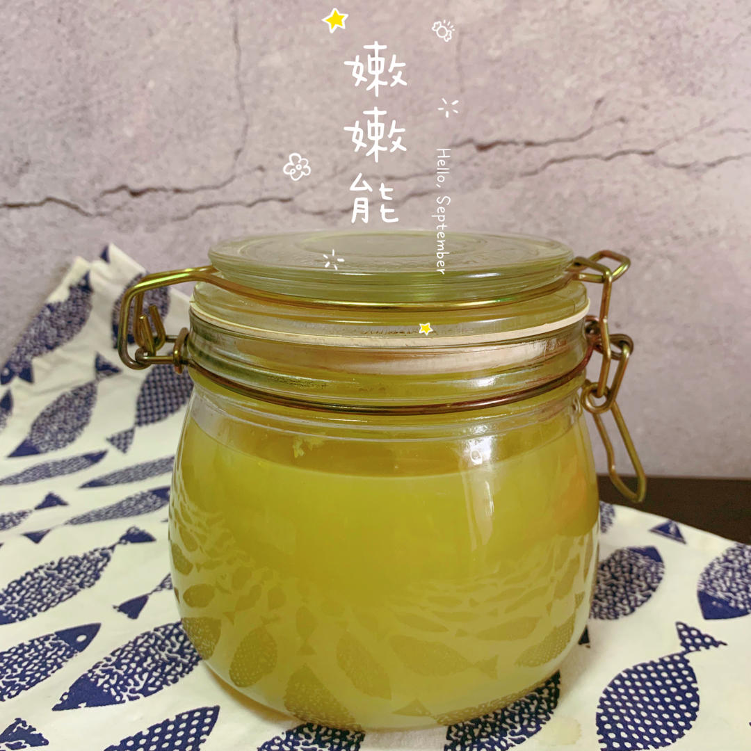 自制暖胃浓姜汁