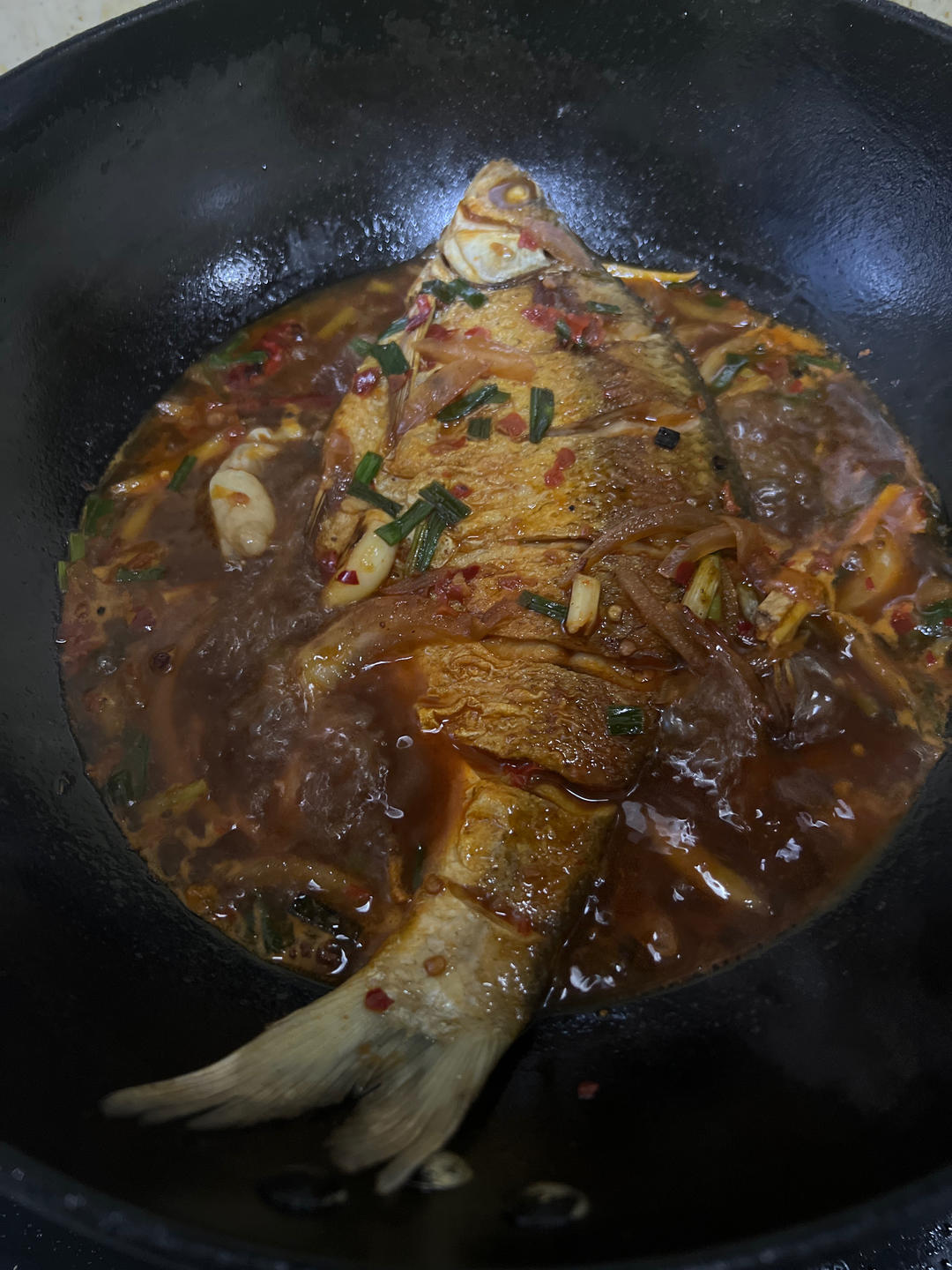 超快手超下饭的干烧鲈鱼 学不会你打我