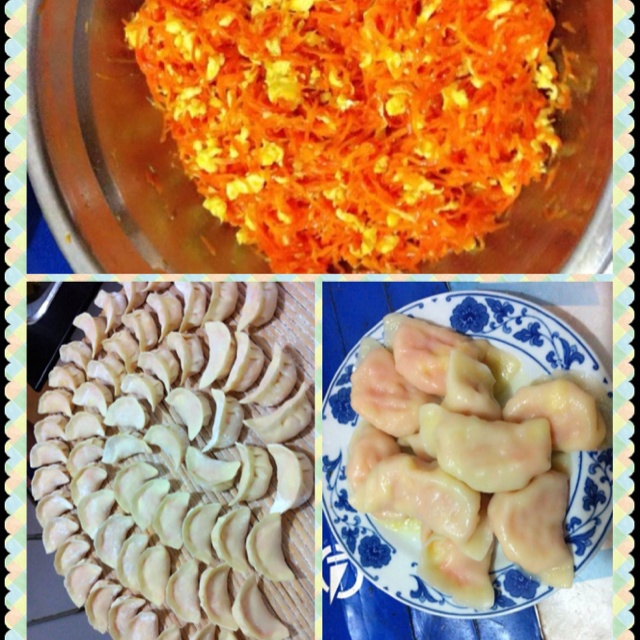 私房胡萝卜素馅饺子
