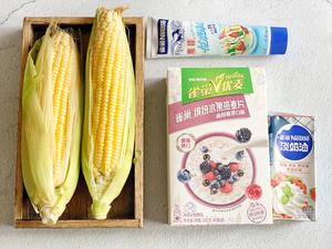 奶香燕麦玉米粑粑的做法 步骤1