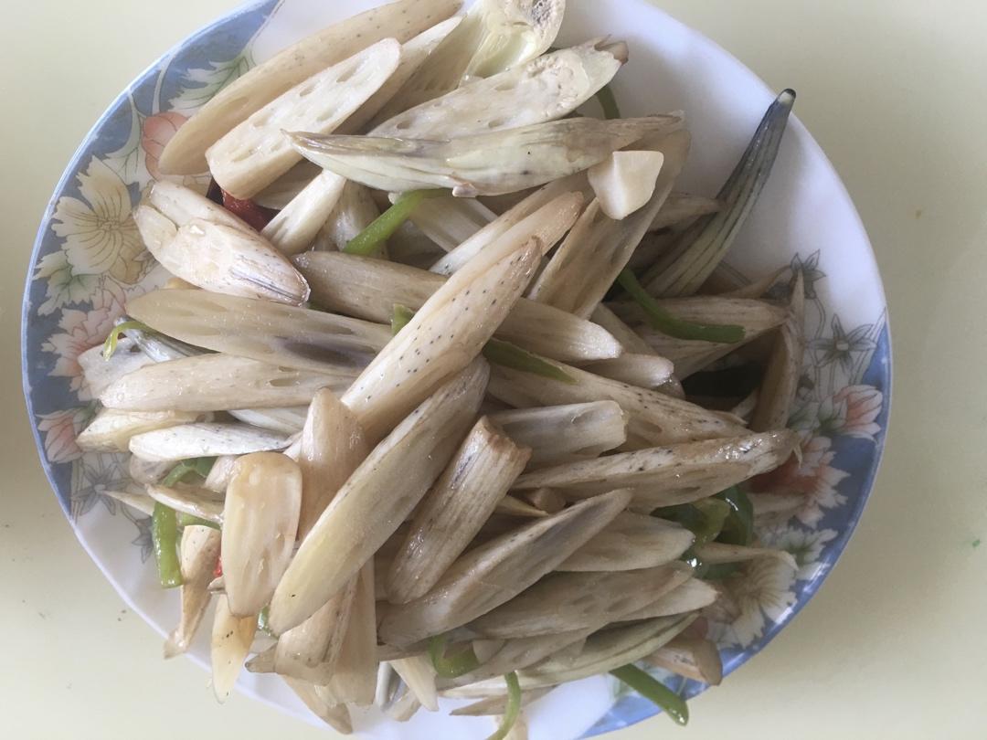 清炒藕带