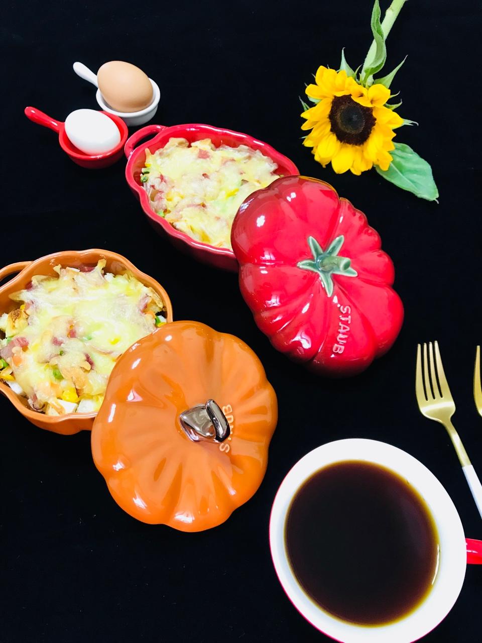 面包“芝心”的拥抱——咸香芝心面包布丁