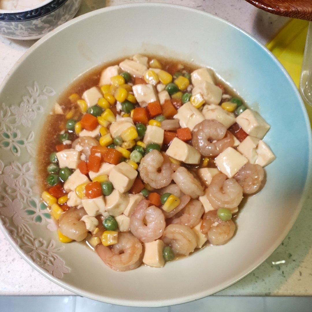 虾仁豆腐🍤