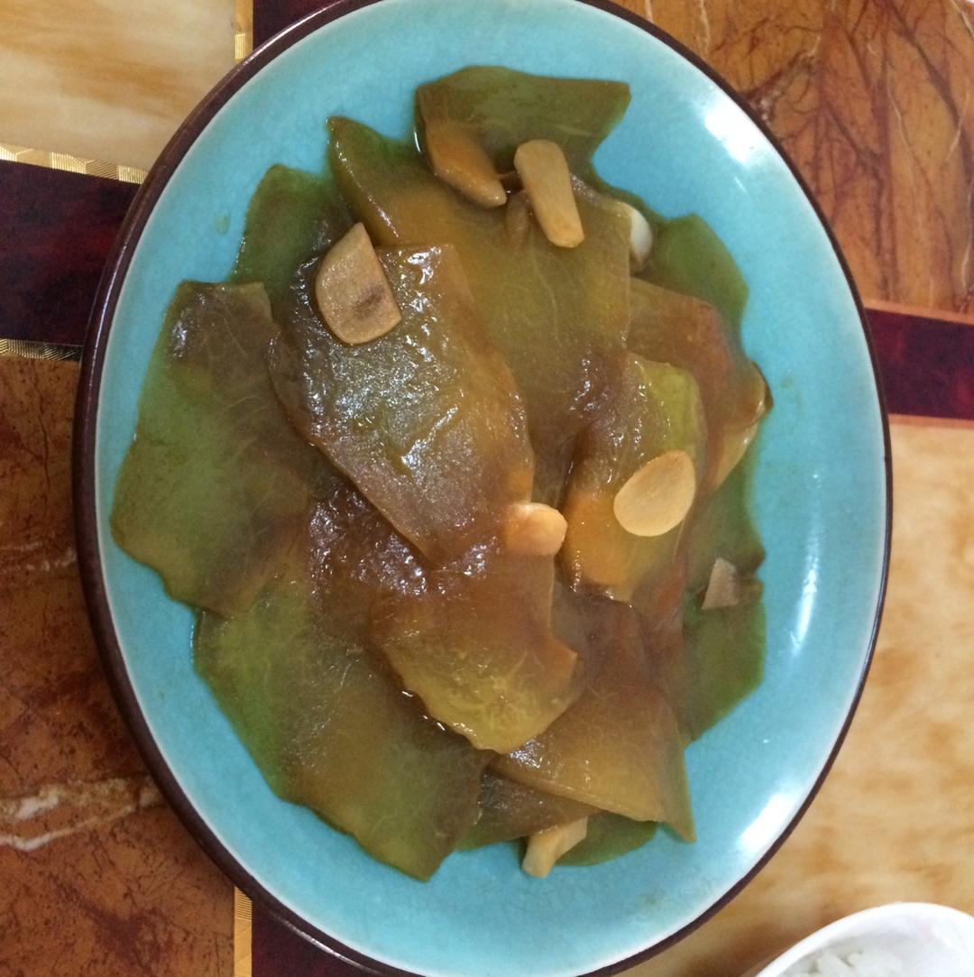 清炒西瓜皮