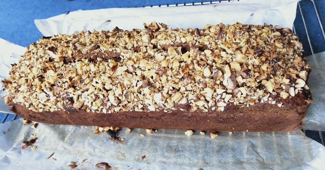 香蕉核桃磅蛋糕 Banana & Walnut Pound Cake