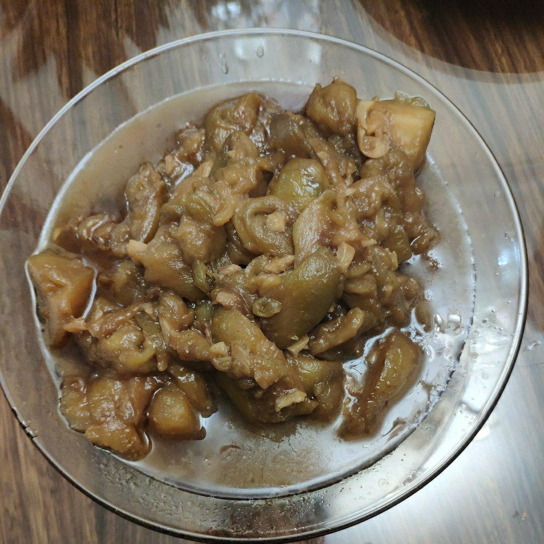 红烧茄子，好吃到舔盘子