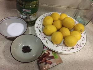 腌渍黄柠檬的做法 步骤1