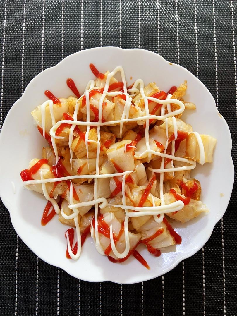 模仿传统猪肠粉（斋肠香港混酱肠）