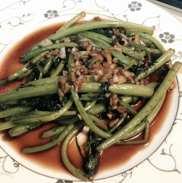 清炒茼蒿