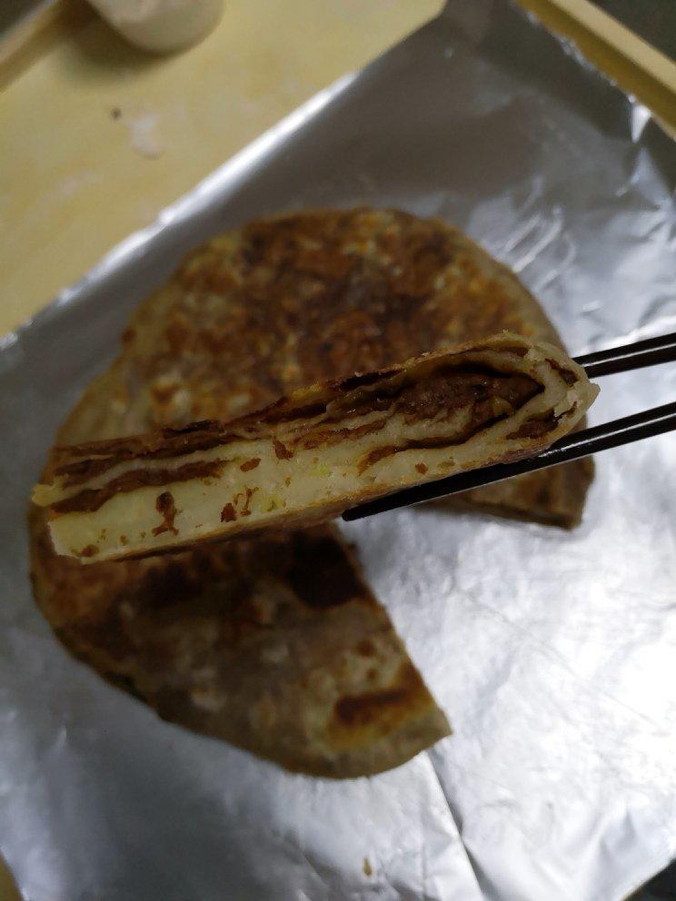 喷香千层肉饼