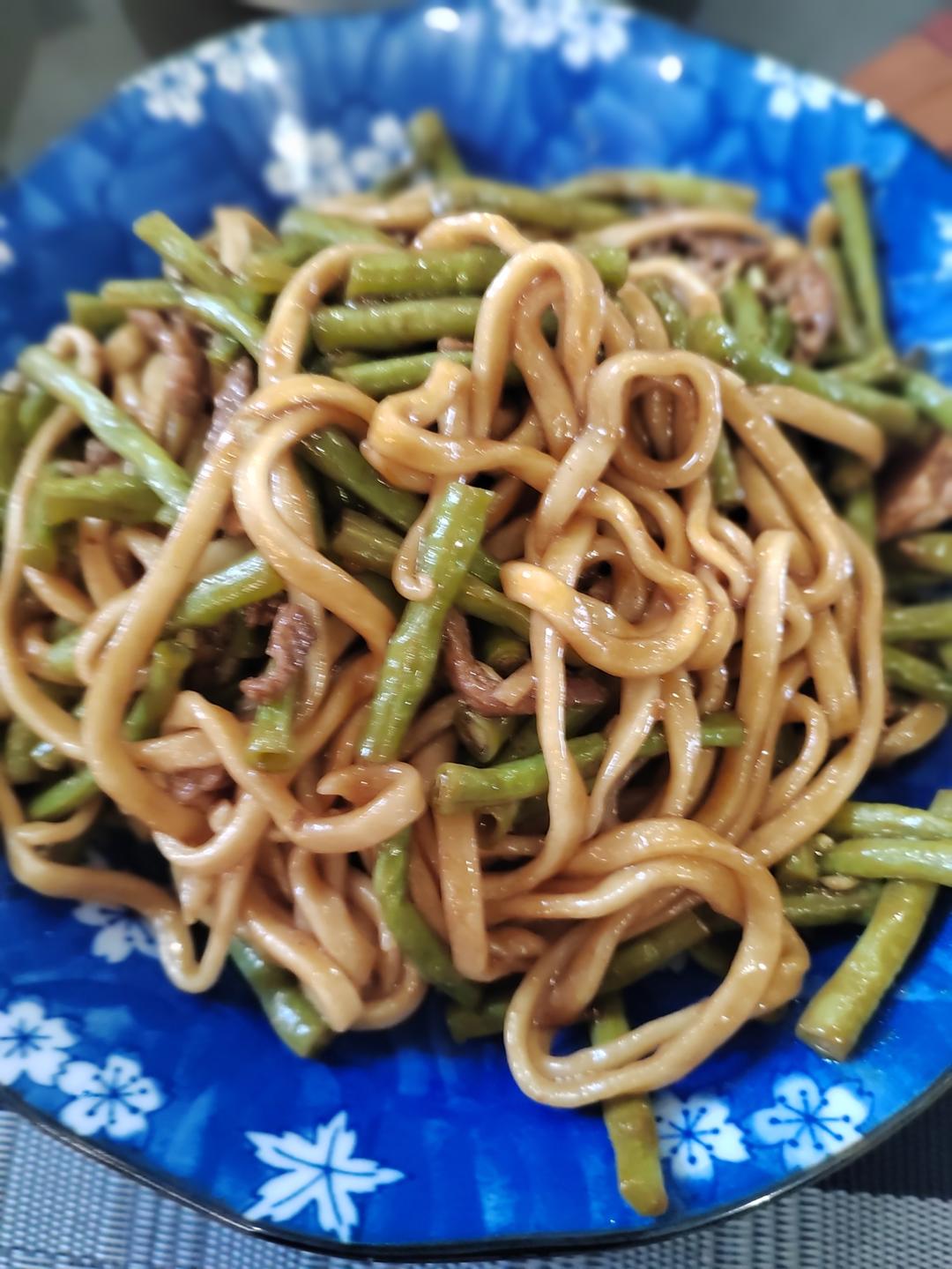 豆角焖面