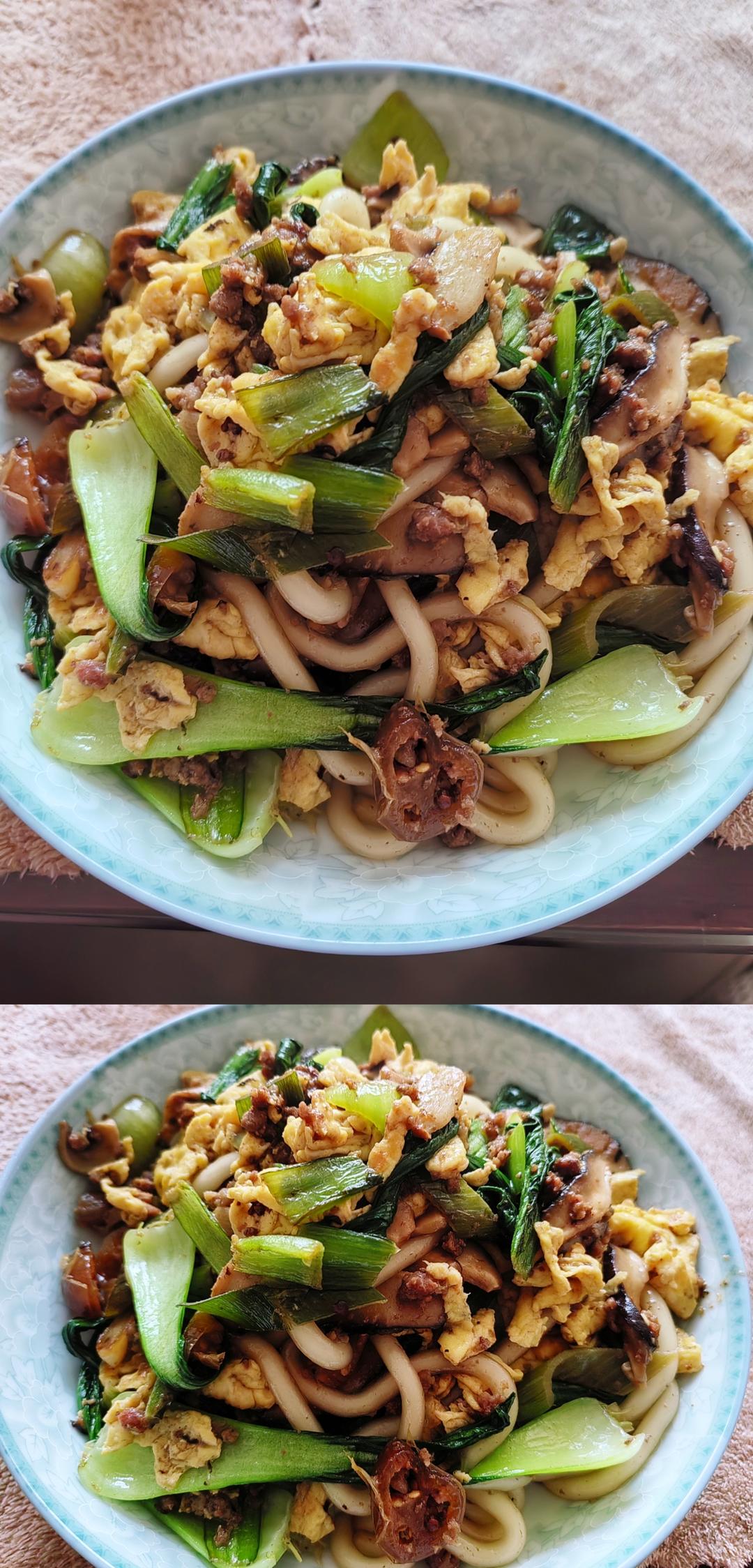 比路边摊好吃百倍的火腿炒土豆粉