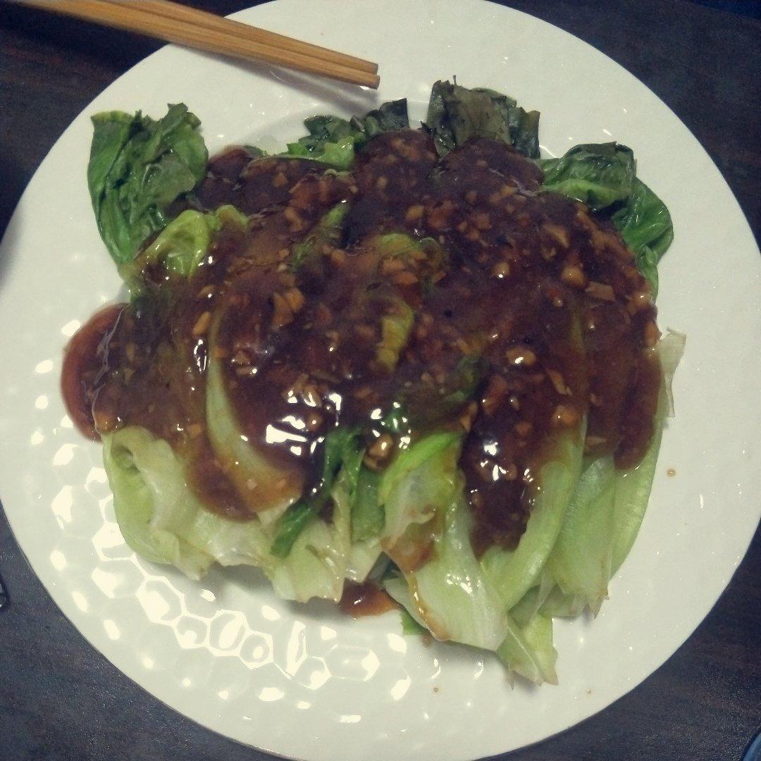 家常菜 蚝油生菜