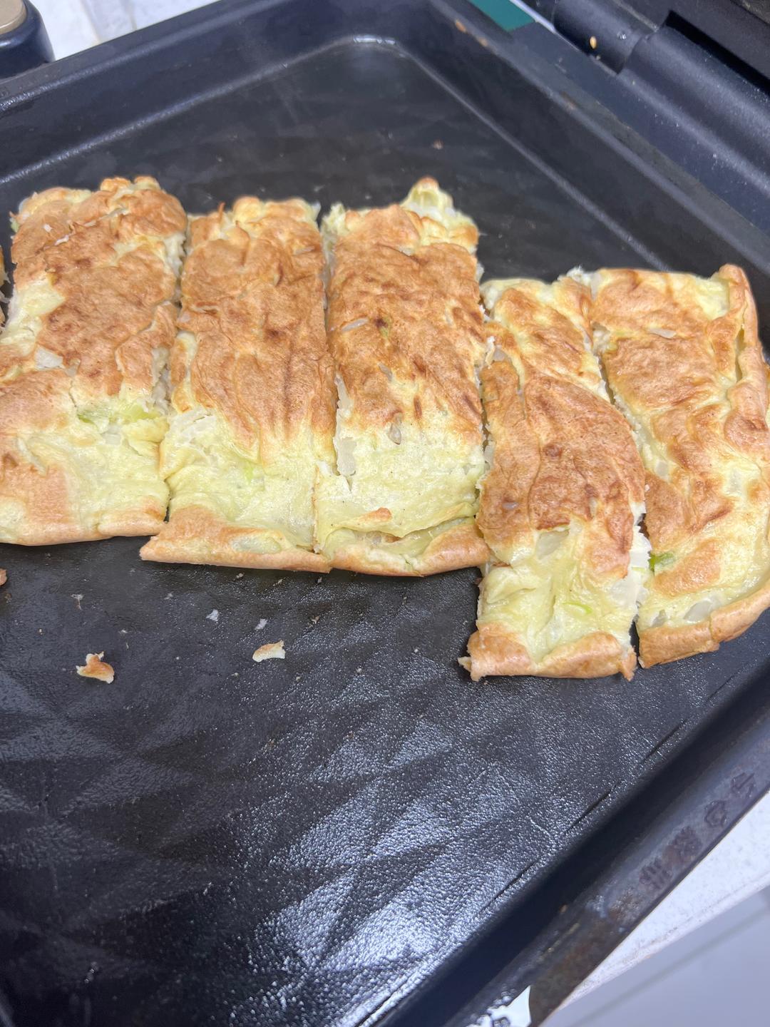 清肺止咳神器：白萝卜鸡蛋饼