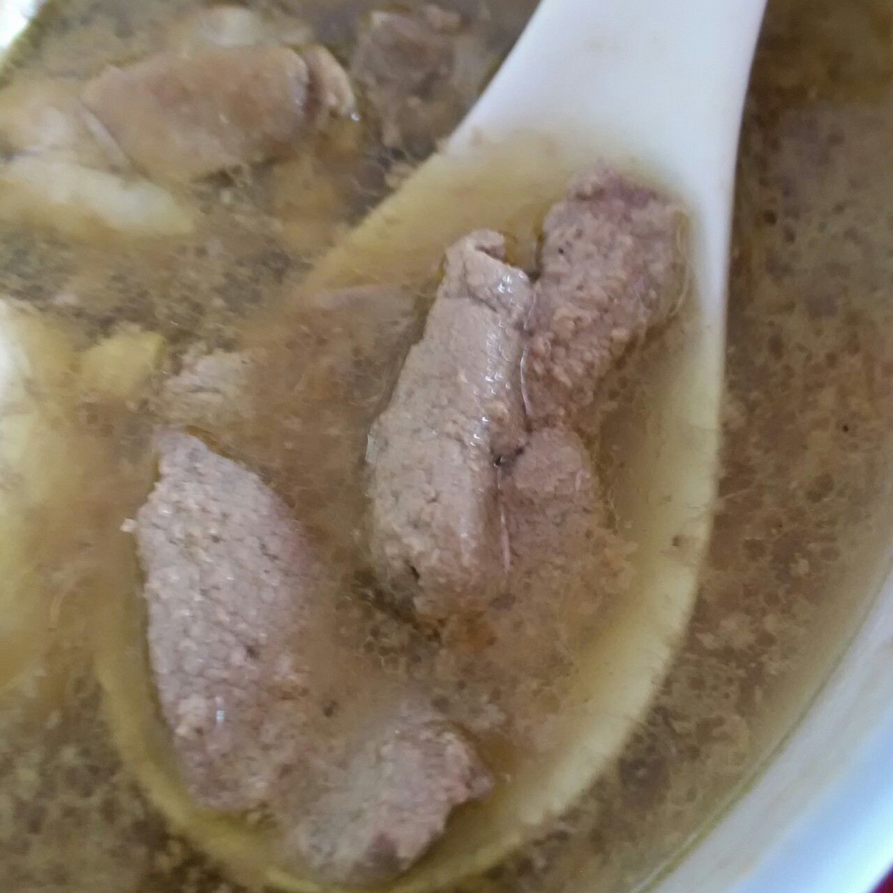 月子餐：麻油猪肝汤（帮助排恶露）