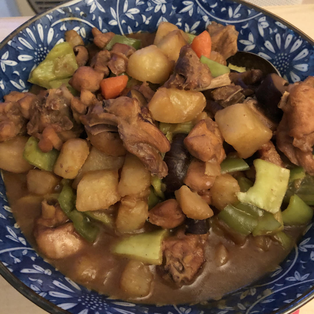 外卖第一名，简单在家做|黄焖鸡米饭