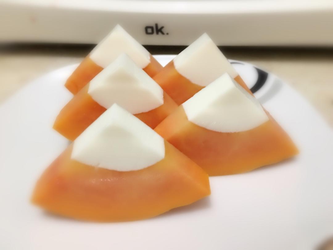 木瓜椰奶冻