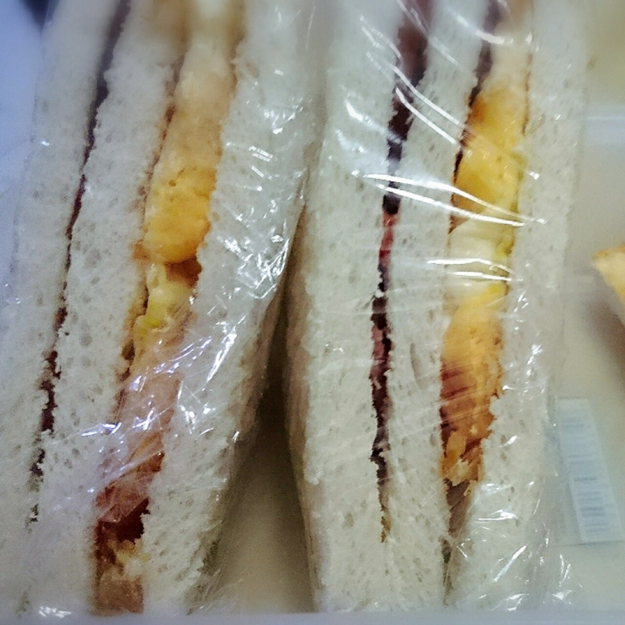 火腿煎蛋三文治