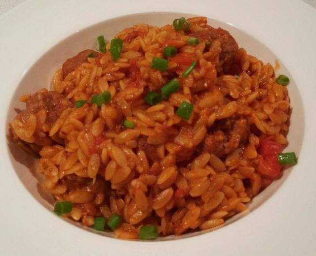 Beef risoni 牛肉球蕃茄燉米面的做法