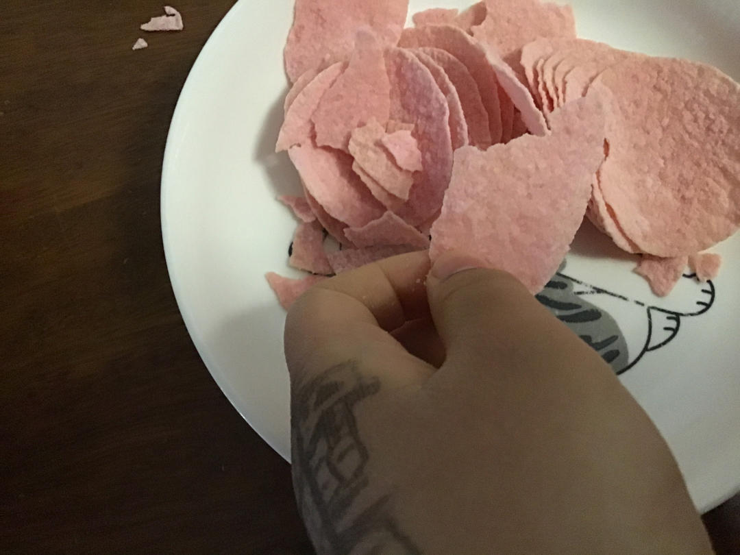 火龙果薯片